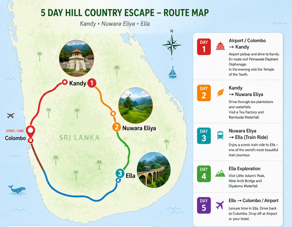 Tour Plan 2 Map